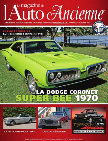 L’Auto Ancienne - Octobre 2023