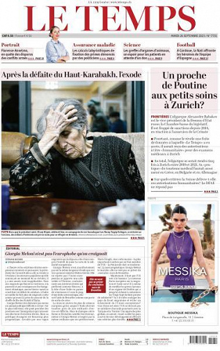Le Temps - 26 Septembre 2023