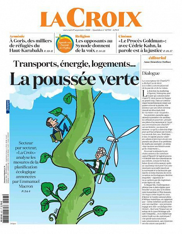 La Croix - 27 Septembre 2023