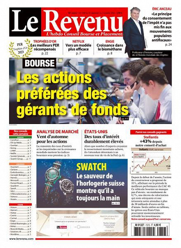 Le Revenu - 29 Septembre 2023