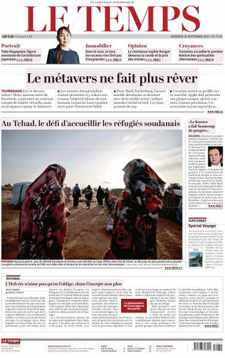 Le Temps - 29 Septembre 2023