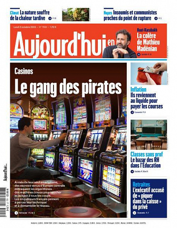 Aujourd’hui en France - 2 Octobre 2023