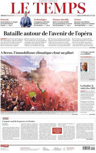 Le Temps - 2 Octobre 2023
