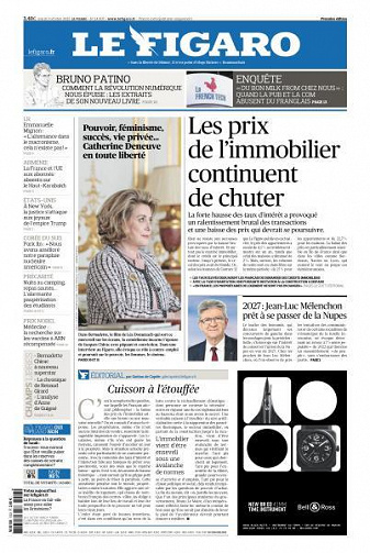 Le Figaro du Mardi 3 Octobre 2023