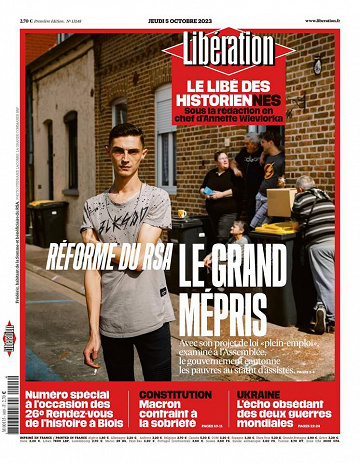 Libération du Jeudi 5 Octobre 2023