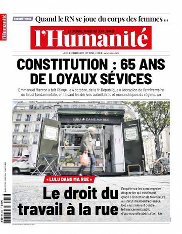 L’Humanite - 5 Octobre 2023