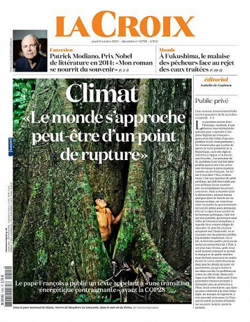 La Croix - 5 Octobre 2023