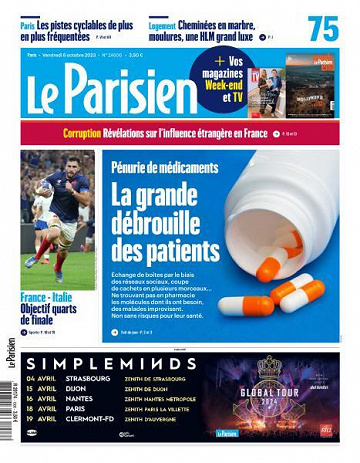 Le Parisien - 6 Octobre 2023