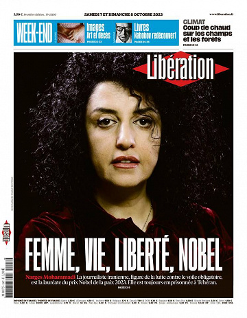 Libération du Samedi 7 et Dimanche 8 Octobre 2023