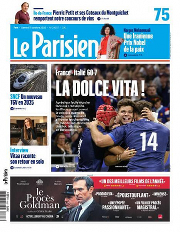 Le Parisien - 7 Octobre 2023