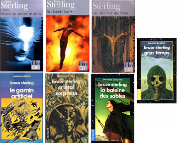Bruce Sterling - 7 livres