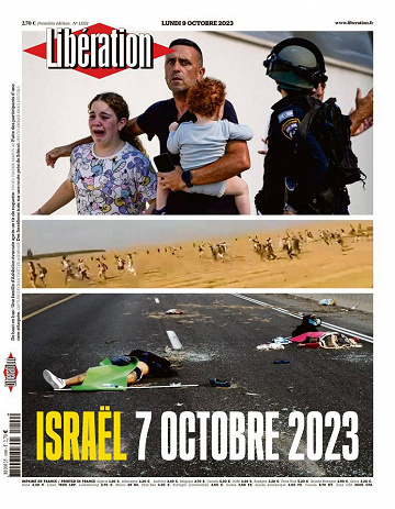 Libération du Lundi 9 Octobre 2023