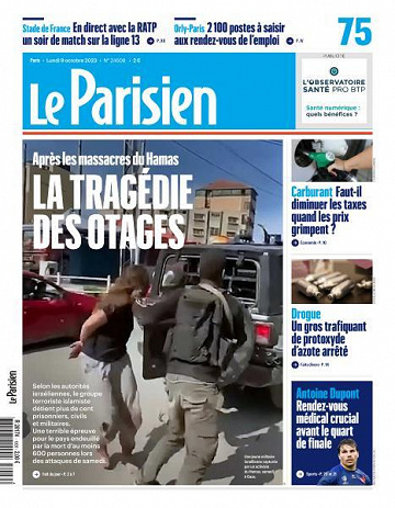 Le Parisien - 9 Octobre 2023