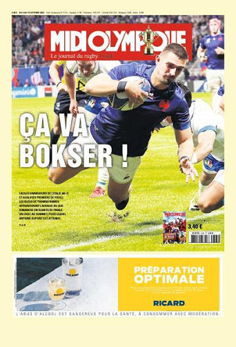 Midi Olympique Rouge - 9 Octobre 2023