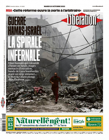Libération du Mardi 10 Octobre 2023
