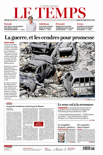 Le Temps - 10 Octobre 2023