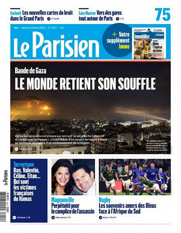 Le Parisien - 12 Octobre 2023