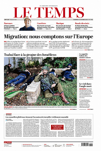 Le Temps - 13 Octobre 2023