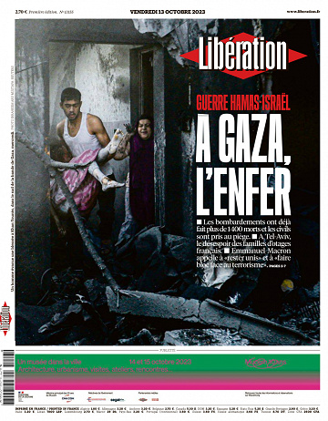 Libération du Vendredi 13 Octobre 2023