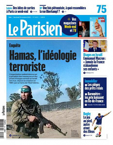 Le Parisien - 13 Octobre 2023