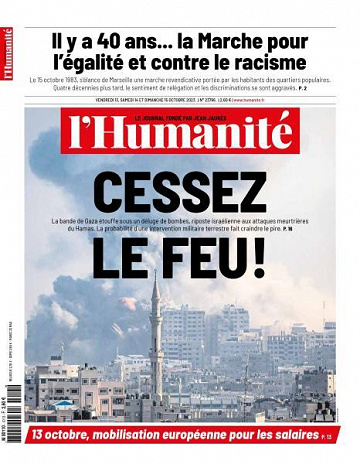 L’Humanite - 13-15 Octobre 2023