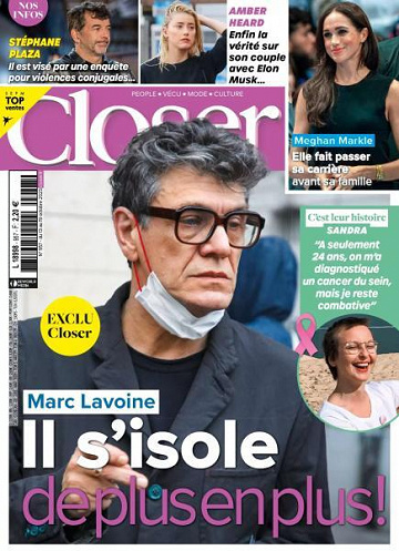 Closer France - 13 Octobre 2023