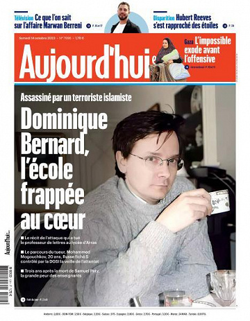 Aujourd’hui en France - 14 Octobre 2023