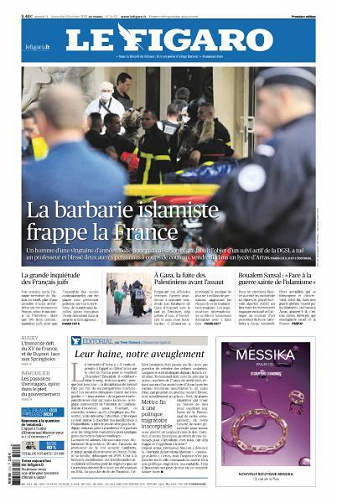 Le Figaro du Samedi 14 et Dimanche 15 Octobre 2023