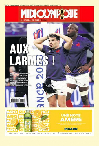 Midi Olympique Rouge - 16 Octobre 2023