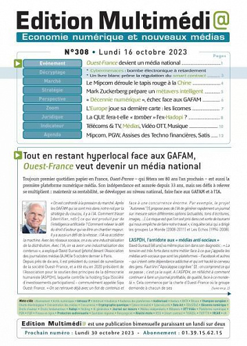 Édition Multimédia - 16 Octobre 2023