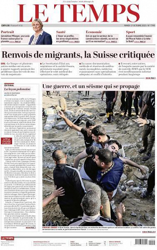Le Temps - 17 Octobre 2023