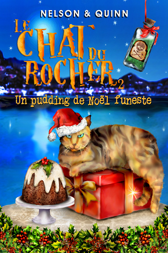 Le chat du rocher, Tome 2 : Un pudding de Noël funeste - Sandra Nelson & Alice Quinn (2023)