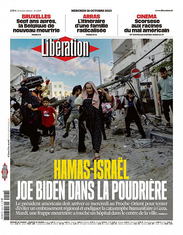 Libération du Mercredi 18 Octobre 2023