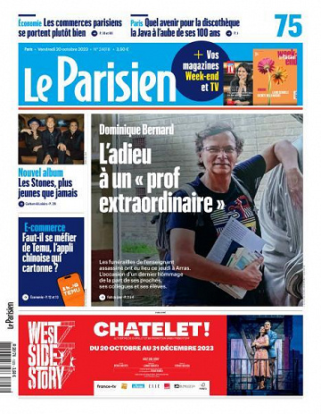 Le Parisien - 20 Octobre 2023