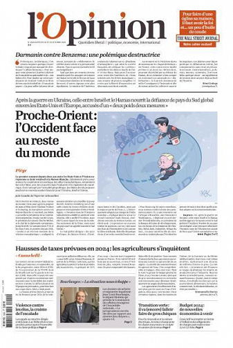 L’Opinion - 20-21 Octobre 2023