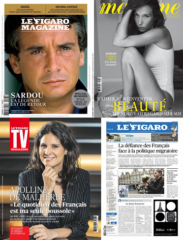 Pack Le Figaro et ses 3 suppléments - Vendredi 20 Octobre 2023