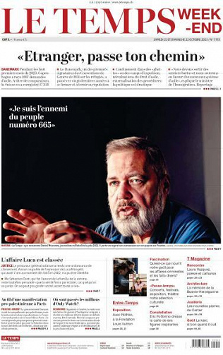 Le Temps - 21-22 Octobre 2023