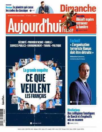 Aujourd’hui en France - 22 Octobre 2023