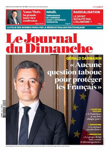 Le Journal du Dimanche - 22 Octobre 2023