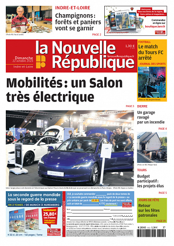 La Nouvelle République - Dimanche 22 Octobre 2023