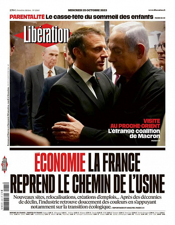 Libération du Mercredi 25 Octobre 2023