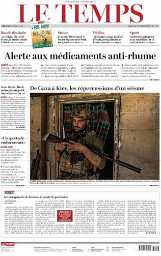 Le Temps - 26 Octobre 2023
