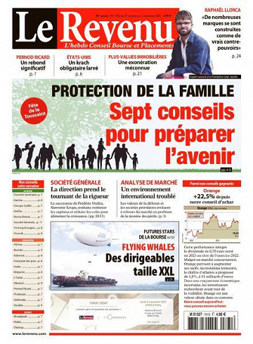 Le Revenu - 27 Octobre 2023