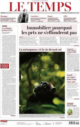 Le Temps - 27 Octobre 2023