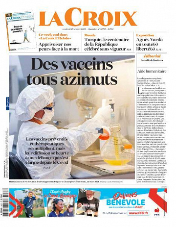 La Croix - 27 Octobre 2023