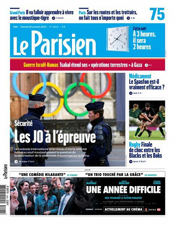 Le Parisien - 28 Octobre 2023