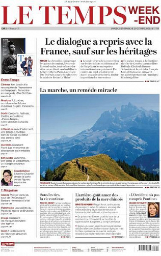 Le Temps - 28-29 Octobre 2023