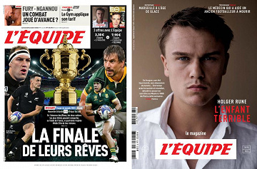 Pack L’Equipe + L’Equipe Magazine - 28 Octobre 2023