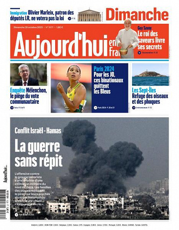 Aujourd’hui en France - 29 Octobre 2023