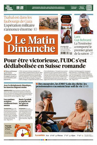 Le Matin Dimanche - 29 Octobre 2023